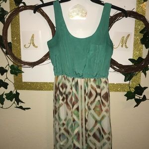 Multi color maxi dress